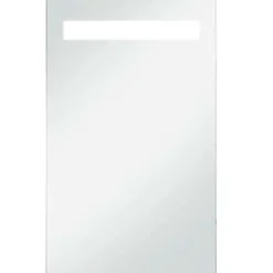 vidaXL - Badkamerspiegel - Zilver - Glas - 60 x 100 cm Best