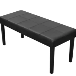 vidaXL - Bankje - Zwart - Kunstleer Sale