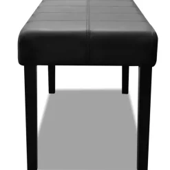 vidaXL - Bankje - Zwart - Kunstleer Sale