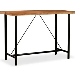 vidaXL - Bartafel - Bruin - Hout - 150 x 70 x 107 cm Hot