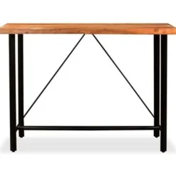 vidaXL - Bartafel - Bruin - Hout - 150 x 70 x 107 cm Hot