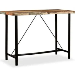 vidaXL - Bartafel - Bruin - Hout - 150 x 70 x 107 cm Outlet