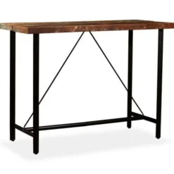 vidaXL - Bartafel - Bruin - Hout - 150 x 70 x 107 cm Outlet