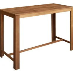 vidaXL - Bartafel - Bruin - Hout - 150 x 70 x 105 cm Best