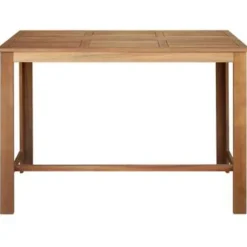 vidaXL - Bartafel - Bruin - Hout - 150 x 70 x 105 cm Best