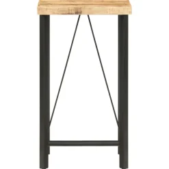 vidaXL - Bartafel - Bruin - Hout - 60 x 60 x 107 cm Outlet