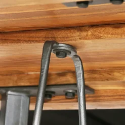 vidaXL - Bartafel - Bruin - Hout - 60 x 60 x 107 cm Best