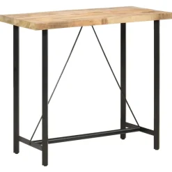 vidaXL - Bartafel - Bruin - Hout - 120 x 58 x 107 cm Sale