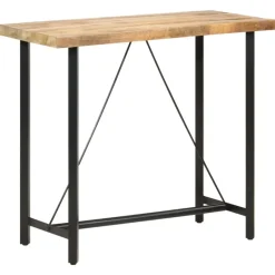 vidaXL - Bartafel - Bruin - Hout - 120 x 58 x 107 cm Sale