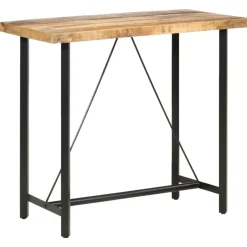 vidaXL - Bartafel - Bruin - Hout - 120 x 58 x 107 cm Sale