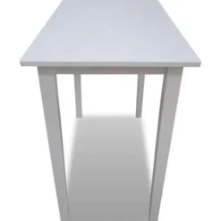 vidaXL - Bartafel - Wit - Hout Sale