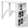 vidaXL - Bartafel - Wit - MDF Discount