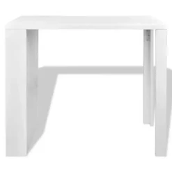 vidaXL - Bartafel - Wit - MDF Discount