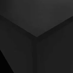 vidaXL - Bartafel - Zwart - Bewerkt hout Clearance