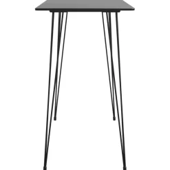vidaXL - Bartafel - Zwart - MDF Hot