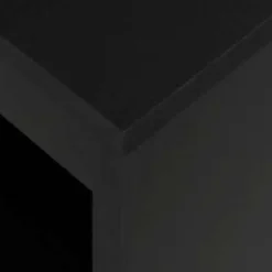 vidaXL - Bartafel - Zwart - Bewerkt hout Clearance