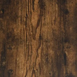 vidaXL - Bartafel met opbergruimte - Gerookt eiken - Bewerkt hout - 90x43 cm Hot