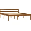 vidaXL - Bed frame - Honingbruin - Massief grenenhout - 120x200 cm Best