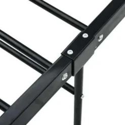 vidaXL - Bed frame - Zwart - Metaal - 160 x 200 cm Online