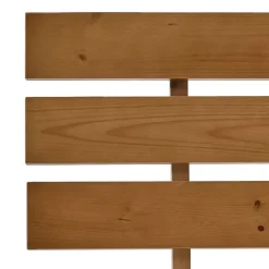 vidaXL - Bed frame met hoofdbord - Honingbruin - Grenenhout - 140x200 cm Best