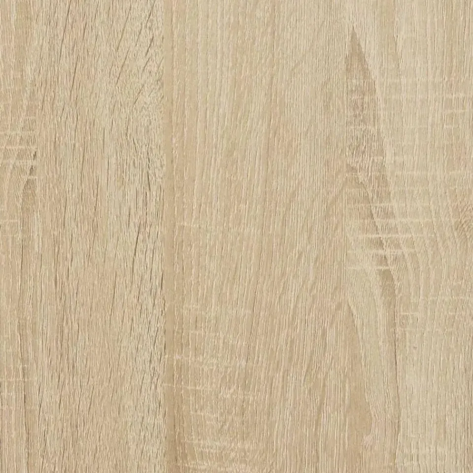 vidaXL - Bed frame met opbergruimte - Sonoma eikenkleurig - Hout - 200x200 cm Online