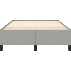 vidaXL - Bed frame zonder matras - Lichtgrijs - Stof - 120x200 cm Online