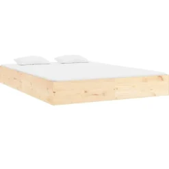 vidaXL - Bed frame zonder matras - Massief hout - 120x200 cm Clearance