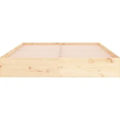 vidaXL - Bed frame zonder matras - Massief hout - 120x200 cm Clearance