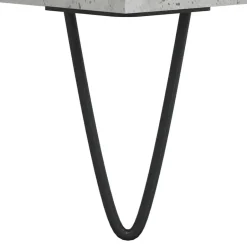 vidaXL - Betongrijs Wastafelonderkast - 1 deur 4 lades - Hout - 80x33x60 cm New