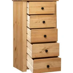 vidaXL - Bijzetkast - Bruin - Grenenhout New