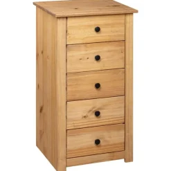 vidaXL - Bijzetkast - Bruin - Grenenhout New