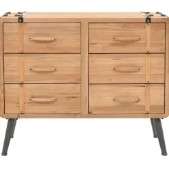 vidaXL - Bijzetkast - Bruin - Hout Hot