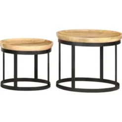 vidaXL - Bijzettafel - Bruin - Hout Sale