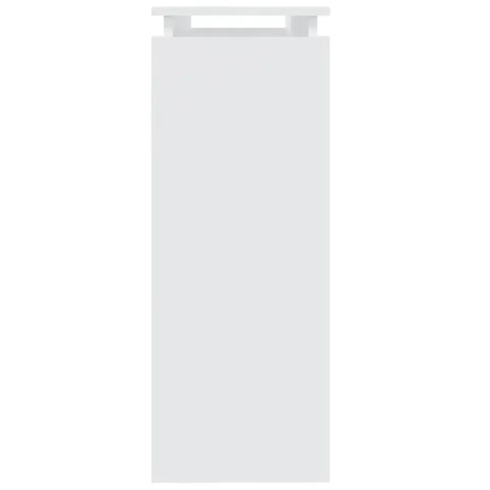 vidaXL - Bijzettafel - Wit - Bewerkt hout Hot