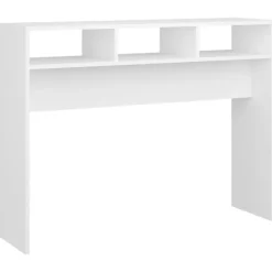 vidaXL - Bijzettafel - Wit - Bewerkt hout Online