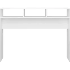 vidaXL - Bijzettafel - Wit - Bewerkt hout Online