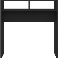 vidaXL - Bijzettafel - Zwart - Bewerkt hout Best