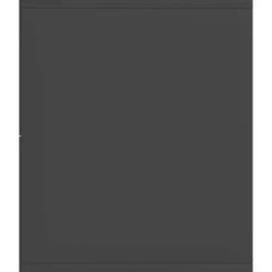 vidaXL - Boekenkast - Grijs - Bewerkt hout Sale