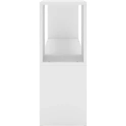 vidaXL - Boekenkast - Wit - Bewerkt hout - 100 x 24 x 63 cm Clearance