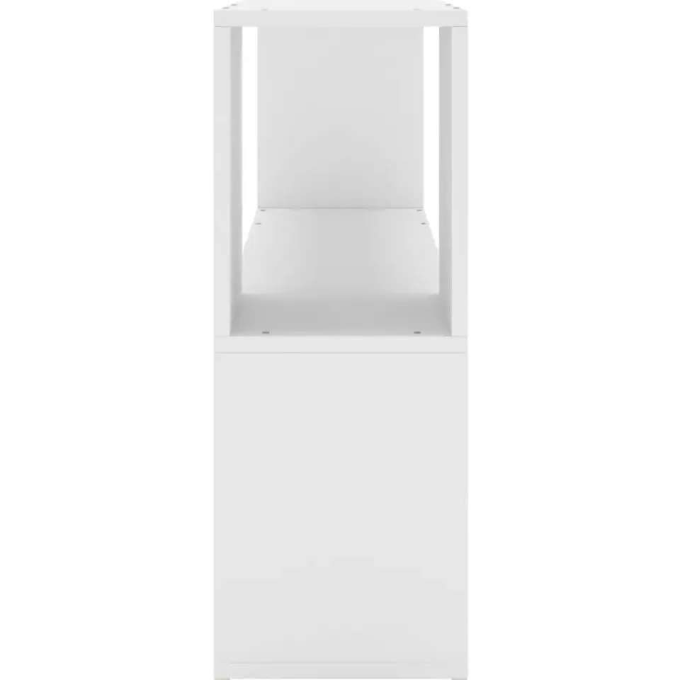 vidaXL - Boekenkast - Wit - Bewerkt hout - 100 x 24 x 63 cm Clearance