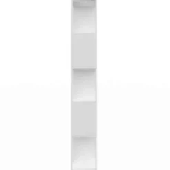 vidaXL - Boekenkast - Wit - Bewerkt hout Best