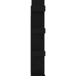 vidaXL - Boekenkast - Zwart - Bewerkt hout Discount