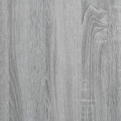 vidaXL - Boekenkast met 2 plakken en 2 deuren - Grijs sonoma - 82.5x30.5x115 cm Online