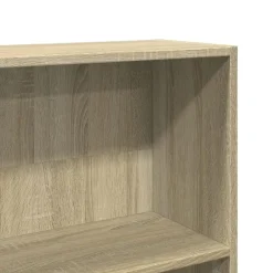 vidaXL - Boekenkast met 5 vakken - Sonoma eiken - Bewerkt hout - 80x24x176 cm Clearance