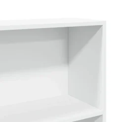 vidaXL - Boekenkast met 5 vakken - Wit - Bewerkt hout - 80x24x176 cm Discount
