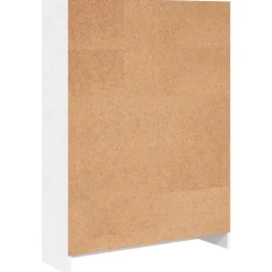 vidaXL - Boekenkast met 3 vakken - Wit - Bewerkt hout - 80x24x109 cm Best