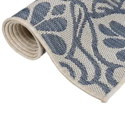 vidaXL - Buitenkleed - Blauw - Kunststof - 80 x 150 cm Outlet