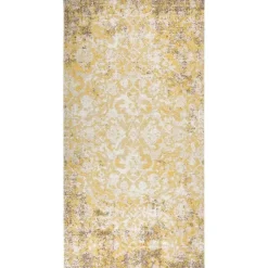 vidaXL - Buitenkleed - Geel - Polypropyleen - 80 x 150 cm Sale