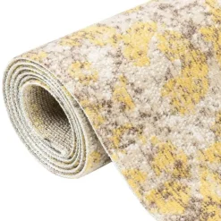 vidaXL - Buitenkleed - Geel - Polypropyleen - 80 x 150 cm Sale