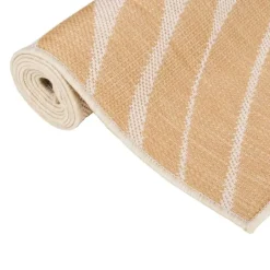 vidaXL - Buitenkleed - Geel - Kunststof - 120 x 170 cm Online